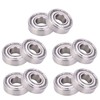 10Pcs Miniature Bearing Stainless Steel Rolling Tools for Deceleration Device