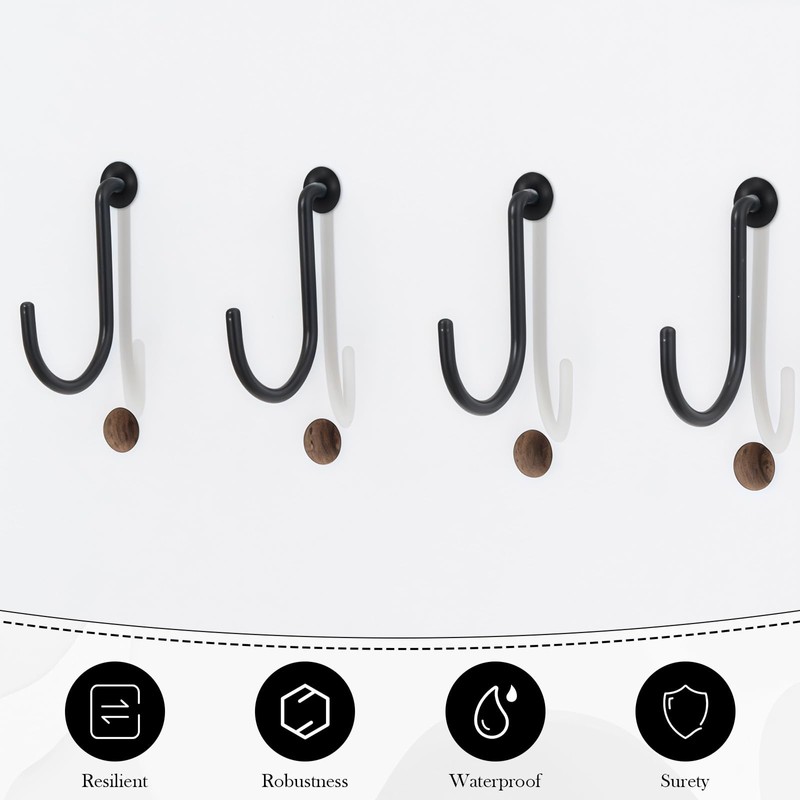 EMYVSVO 60Pcs Pegboard Hook Locks - Peg Hook Stoppers Clips