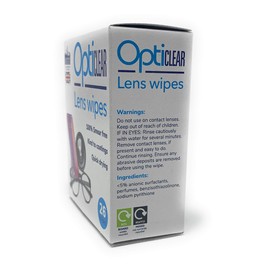 Opticlear Lens Wipes, 26 Count (Pack of 6)