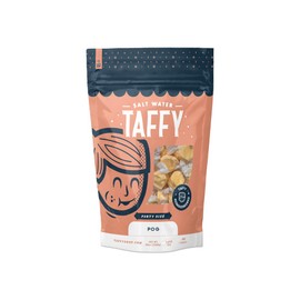 Taffy Shop POG Juice (Passion Orange Guava) Salt Water Taffy - Small Batch Salt Water Taffies Made in the USA - Super Soft, Sweet, Taffy Candy - Guaranteed Fresh - Gluten-Free, Soy-Free, Peanut-Free - Party (80oz) Bag