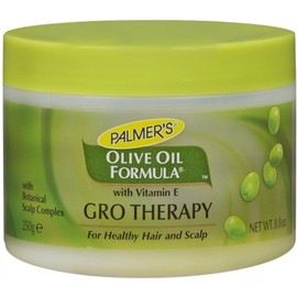 Palmers - Bálsamo de terapia con fórmula de aceite de oliva Gro con virgen extra, tarro de 8.8 onzas (paquete de 3)