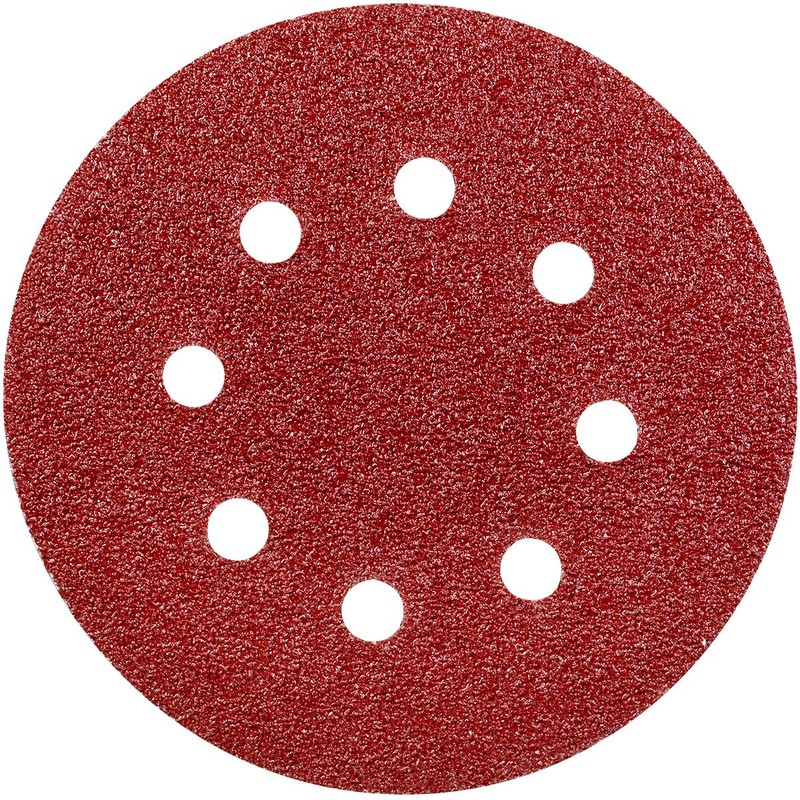 YoiYee 40 Grit Sanding Discs, 125mm/5-Inch with 8 Holes -