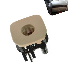 MLY Glove Box Latch, Glove Compartment Door Lock Handle, OEM Replacement #15924033, Compatible with Chevy C6 Corvette 2005 2006 2007 2008 2009 2010 2011 2012 2013 (Beige)