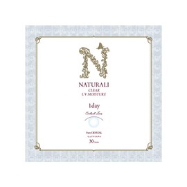 Natural Clear UV Moisture 30 Sheets per Box Soft Contact Lens [BC] 8.7 [PWR] -1.25