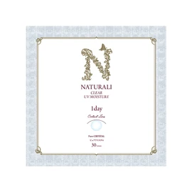 Natural Clear UV Moisture 30 Sheets per Box Soft Contact Lens [BC] 8.7 [PWR] -1.25