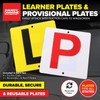 [4PCE] SAS AUTOMOTIVE License Plate (Reversible, L & Red -