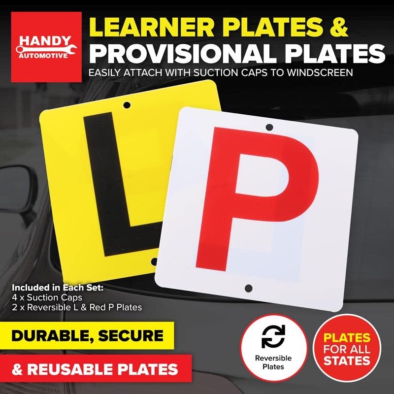[4PCE] SAS AUTOMOTIVE License Plate (Reversible, L & Red -