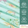 JSD Green Floral Printed Sheet Set King Size 6 Piece,