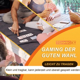 TGHongKy Kartenmischmaschine Elektrische für 1-2-Deck Automatischer Kartenmischer für Poker UNO Texas Hold'em Blackjack Skip-BO Elektrischer Kartenmischer für Reisen und Familienfeiern
