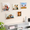 NIUBEE 12x16 and 11x17 Clear Acrylic Wall Mount Picture Frames,