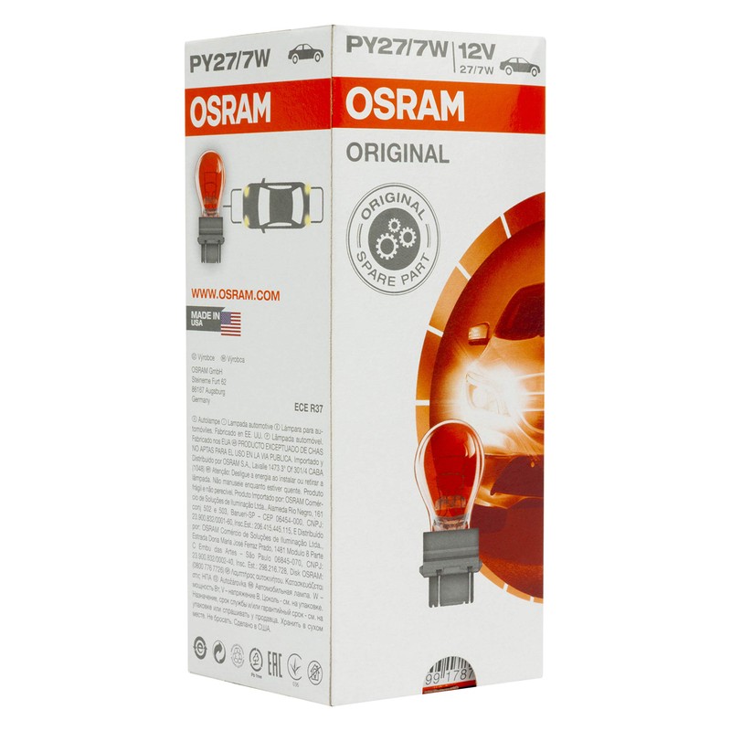 OSRAM 3757AK 7W 12V License Plate Light