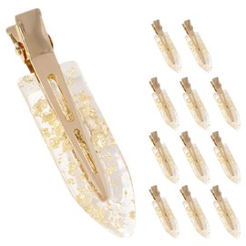 Ipetboom 12pcs Duckbilled Hair Clips Glitter Hair Clips Decorative for Women for Girls