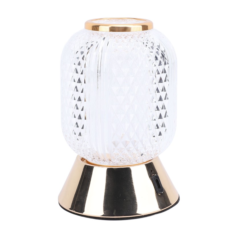 LED Cordless Table Lamp Innovative Stylish Rechargeable Crystal Desk Lamp
