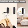 Shengsenfu Foldable Towel Hooks for Bathroom - Heavy Duty Wall
