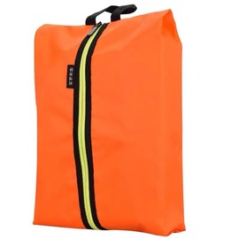 Shoe Bag, Shoe Bag, Shoe Bag, Shoe Holder, Shoe Holder, Small Items, Pouch, Waterproof, Dustproof, Lightweight, Easy to Carry, For School, Business Trips, Travel, Shoe Storage, Orange, Oxford Cloth,