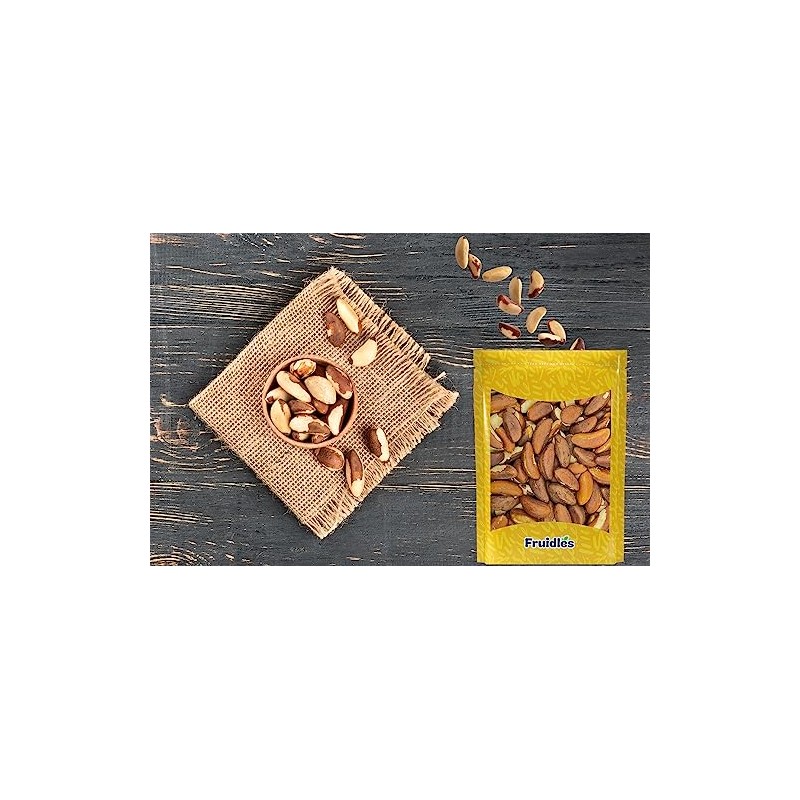 Fruidles Nueces De Brasil Crudas, Sin Ogm, Sin Gluten, Grasa