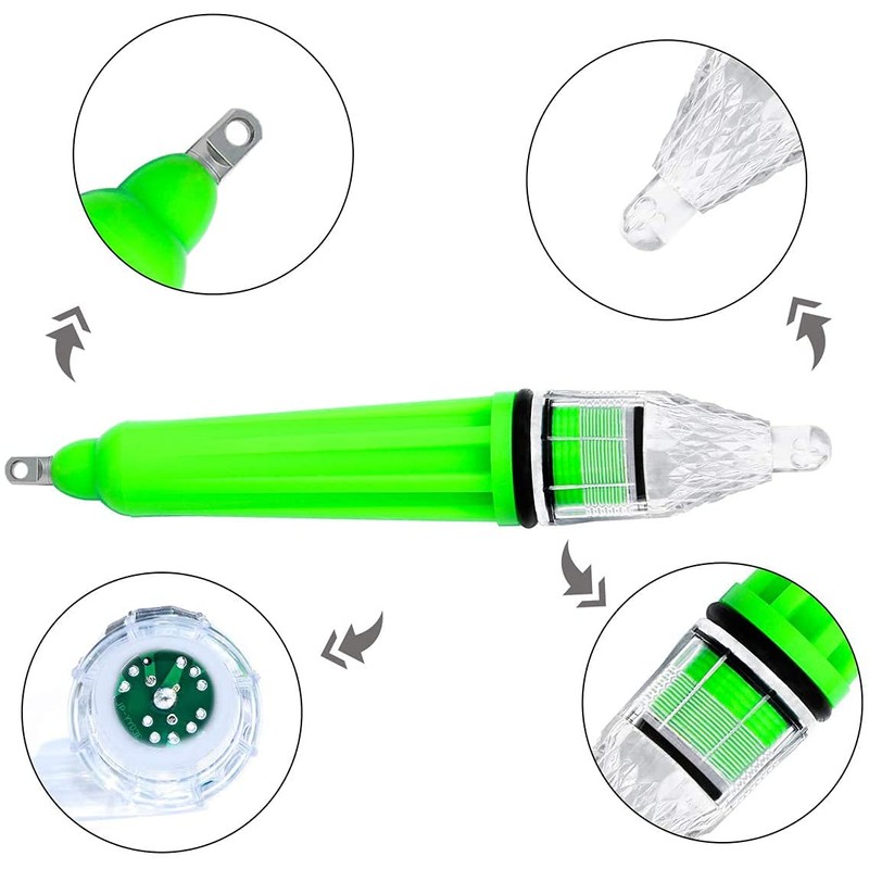 Fishing Light Fish Finders Green Underwater Super Waterproof Night Fishing