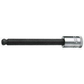 Gedore 1505718 Ball Point Hexagon Bit Socket 3/8 0.2 inch (4 mm)