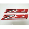 OEM 2pcs 2019-2023 Chevy Silverado Z71 Emblem OEM Fender Gloss