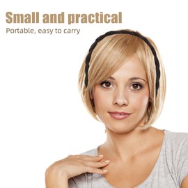 Beaupretty Fashion Elastic Stretch Hair Braided Headband, Synthetic Hair Piece for Women, Dark Brown, Ideal for Decoration and Daily Use