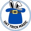 Hat Trick Magic Blue Back Wizard Stripper Deck and Bite