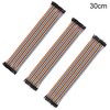 ALMOCN 120PCS Breadboard Jumper Dupont Wire,Multicolored 30cm 40pin Male to