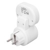 Power Meter Rotatable Large Display 0.00‑9999.9KWH Accurate Watt Meter for