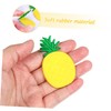 Garneck Office Decor 10pcs Refrigerator Magnets Pineapple Refrigerator Magnets Fruit