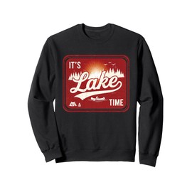 It’s Lake Time Lake Life Camping Canoeing Nature Adventure Sweatshirt