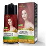 Shampoo Tinte Cubre Canas Rojo Cereza Herbishh 400ml