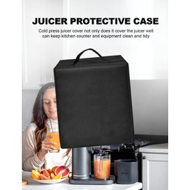 JC151 Juicer Dust Cover Cold Press Juicer Lid Waterproof Nylon Protective Case for Ninja JC151 Juicer /JC151NV NeverClog Cold Press Juicer and Masticating Juice Extractor Maker