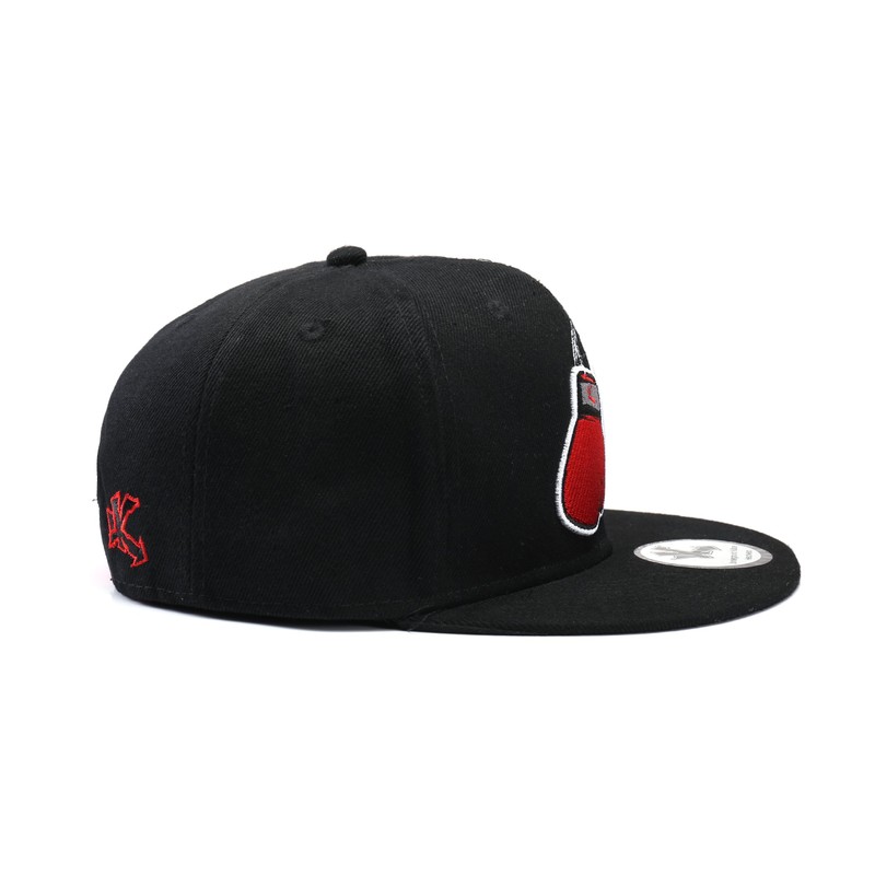 Underground Kulture Boxing Bout Gloves Black Snapback Baseball Cap