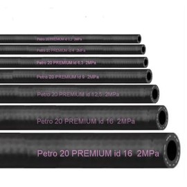 Petrol hose, oil hose, fuel hose, diesel hose, 2MPa (3.2 mm inner x 9.6 mm outer)