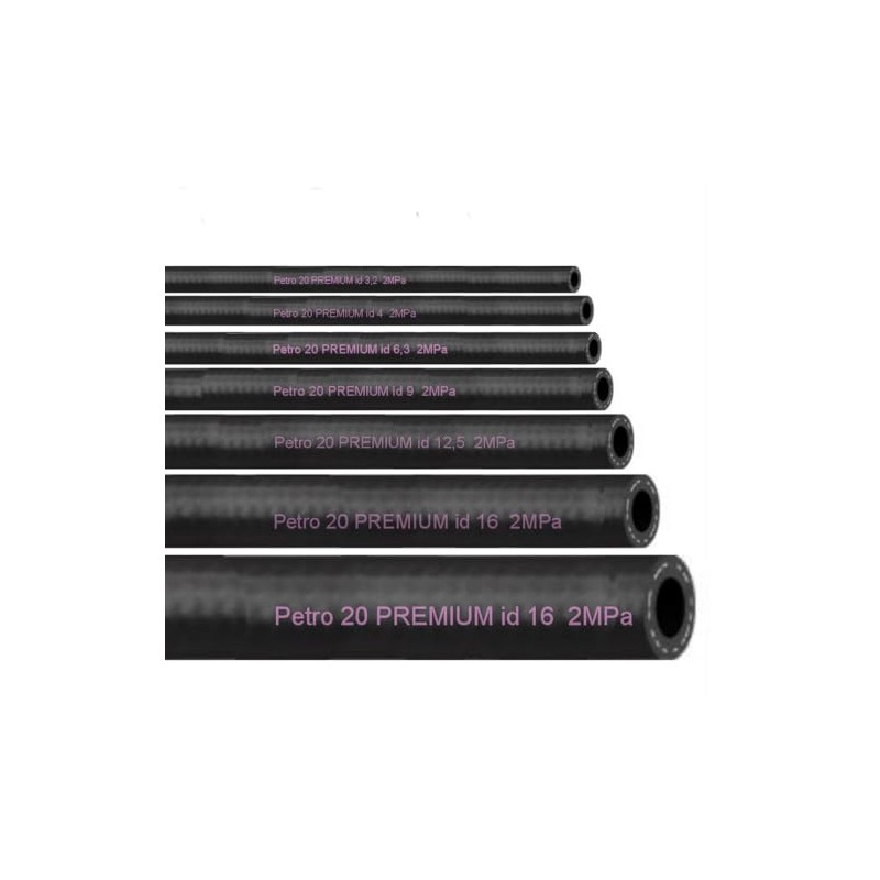Petrol hose, oil hose, fuel hose, diesel hose, 2MPa (3.2