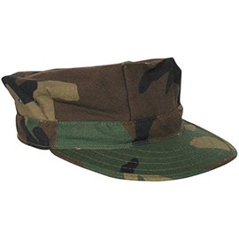 Fox Outdoor Products Marine Cap, Woodland Camo, Medium