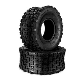 KAX 22x10-9 ATV Tires, 22x10-9 All Terrain ATV/UTV Tire, 6PR Go Kart Tubeless Tire, Suitable for Street Mud Sand Trail Off Road Tires, Set of 2