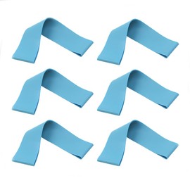 6 Pack Natural Latex School Fidget Anti Slip Feature Chair Bands for Kids, lexible Seating Bands Rubber Band, Foot Bands for Students with ADHD Sensory Needs