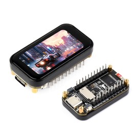 ESP32-C6 1.47inch Touch Display Development Board, 172x320 Resolution IPS LCD, 262K Display Color, Supports W-F-i 6 / BLE 5, 160MHz RISC-V Processor, Type-C, with Pre-Soldered Header