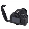 VBESTLIFE L-shape bracket holder for most cameras and camcorders.