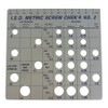 Screw Chek'r Metric Screw Thread Size Gauge No. 2 (8MM