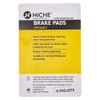 NICHE Brake Pad Set for Kawasaki Vulcan 1500 Nomad 43082-1226
