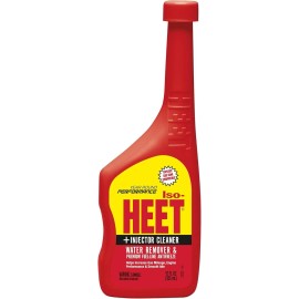 Heet NEW Heet Iso-HEET Water Remover Premium Fuel Line Antifreeze + Injector Cleaner