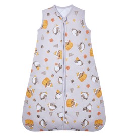 Licin Baby Sleeping Bag 2.5 TOG, Winter Baby Sleep Sack, Swaddle Wearable Blanket with 2-Way Zipper, with Adjustable Length 63-83cm for Infant Toddler 3-18 Months