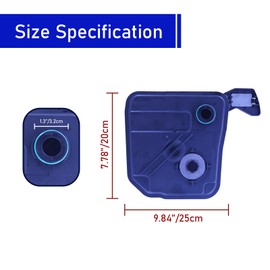 HANGFUSHO 6F35 Transmission Filter Kit For Ford Edge Escape Explorer Fusion Transit Connect,Lincoln Mkc Mkt Mkx Mkz Nautilus;Interchange Numbers BB5Z7A098B BB5Z7A098C BB5Z7A098D