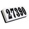 Qualarc SRP-AB01-BLK Serrano Low Voltage Plastic Rectangular Lighted Address Plaque