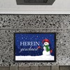 speecheese Snowman Doormat in 35 x 50 cm as a