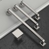 Asidrama 5 Pack 7.5 Inch(192mm) Brushed Satin Nickel Kitchen Cabinet