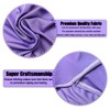Dololoo Stretchable Tablecloths 6ft for Rectangle Tables with Open Back,