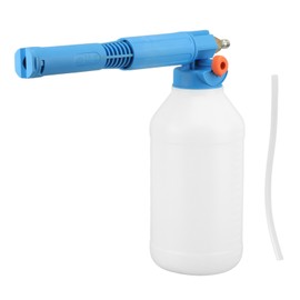 Handheld Pressure Foam Sprayer 1/4 Inch Quick Plug 2000ML Pressure Watering Can Foam Sprayer for Yard Garden Car Blue