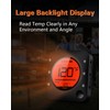 BFOUR Bluetooth Meat Thermometer for Grilling, Wireless BBQ Thermometer with